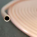Close-up of ACR copper tube showing the clean seamless bore